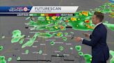 WEATHER BLOG: Scattered to numerous downpours to impact your Monday, thunderstorms possible