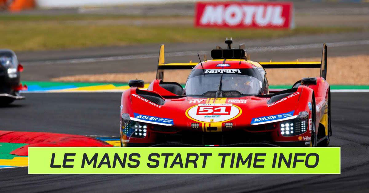 Le Mans start time: How and when to watch the 2024 24 Hours of Le Mans