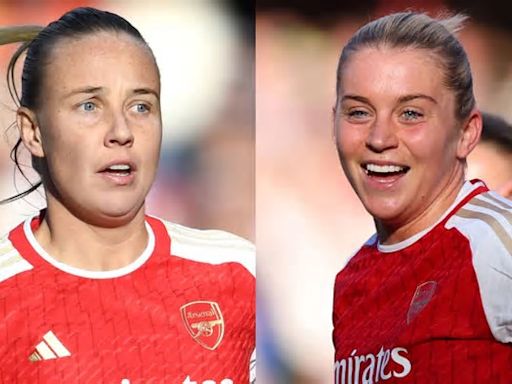 Arsenal and England pair Beth Mead and Alessia Russo among those nominated for WSL Player of the Month