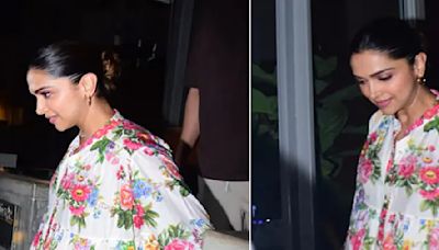 Mom-to-be Deepika Padukone stepped out for dinner with family, Netizens say she's glowing like a sunshine