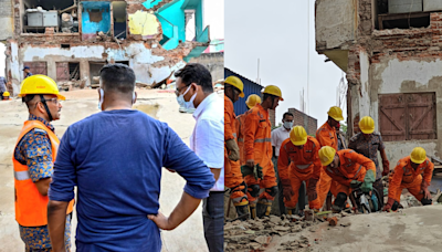 Several Feared Trapped After Building Collapses In Jharkhand's Deoghar, Rescue Ops Underway