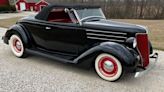 350-Powered 1936 Ford DeLuxe Roadster Selling At Premier Auction Group's Punta Gorda Sale