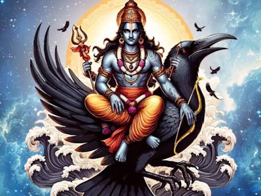 Shani Dev Vahana Significance: The significance of Shani and his Vahana; A symbol of justice and balance in hindu mythology | - Times of India