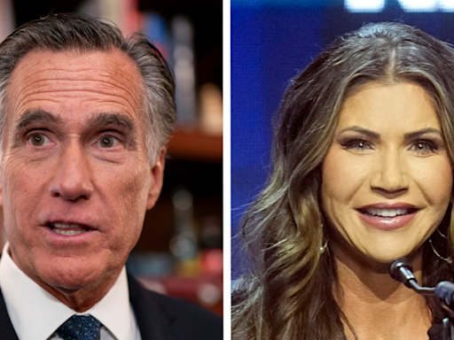 Romney rejects Noem comparison: ‘I didn’t shoot my dog’