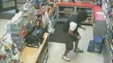 VIDEO: Man caught on camera breaking into, robbing Catawba County store