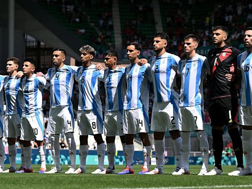 Argentina national anthem is BOOED at Paris Olympics amid racism storm