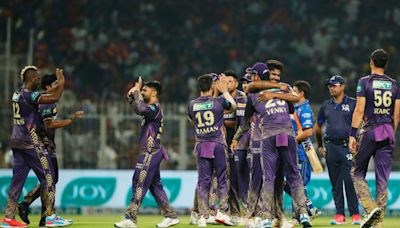 KKR become first team to qualify for play-offs as Rohit Sharma and Hardik Pandya fail again