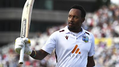 Hundred hero Hodge stars for West Indies as England toil without Anderson at the end of Day 2