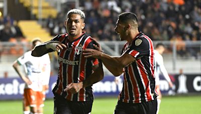 1-3. Sao Paulo vence a Cobresal y se clasifica a octavos en el grupo B de la Libertadores