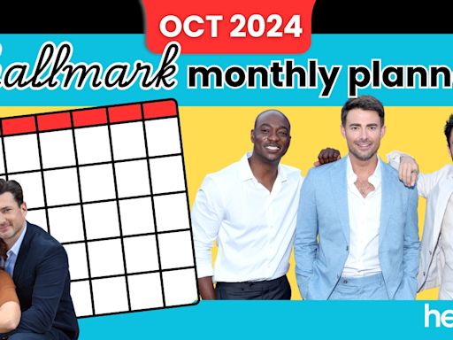 Hallmark Monthly Planner for October 2024: Premieres, Events & More