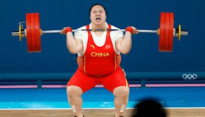 China finishes with five weightlifting gold medals