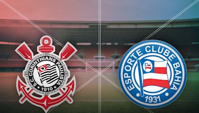 Bahia x Corinthians: onde assistir ao vivo ao jogo do Brasileirão