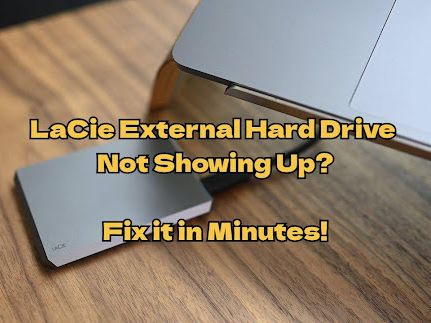 LaCie Hard Drive Not Showing up on Mac/Windows