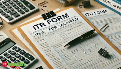 Which ITR form should salaried person use to file income tax return for FY 2023-24 (AY 2024-25)?