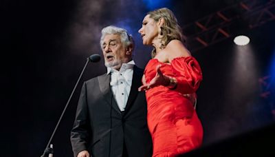 Virginia Tola junto a Plácido Domingo: Gala de Zarzuela en Uruguay