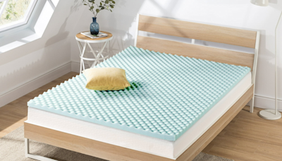 Say goodbye to night sweats with this $35 cooling mattress topper