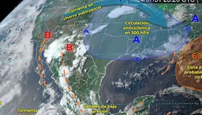 Clima en México este 1 de agosto de 2024: Carlotta y monzón provocarán más lluvias