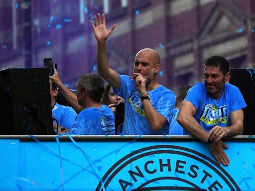 Man City 'remain in discussion' over Pep Guardiola receiving Manchester's top honour