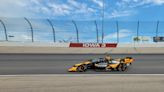 Hybrid cars debut on repaved Iowa Speedway during IndyCar tire test