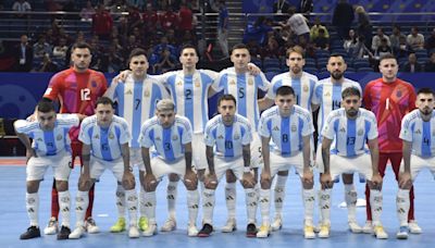 Cuándo jugará Argentina los cuartos de final del Mundial de futsal ante Kazajistán y cómo quedó el cuadro