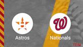 How to Pick the Astros vs. Nationals Game with Odds, Betting Line and Stats – April 19