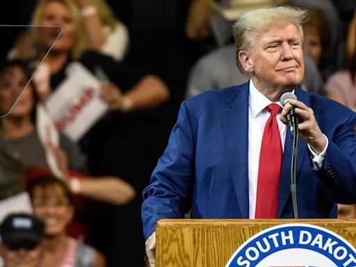 Trump has sizable lead in South Dakota but shy of 2016 and 2020 numbers