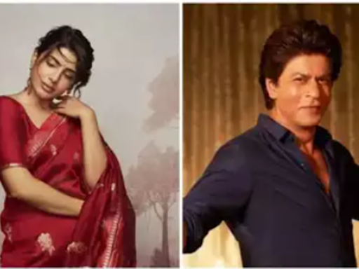 Samantha Ruth Prabhu and Shah Rukh Khan are NOT coming together for a project, sources say no discussion has taken place | Hindi Movie News - Times of India