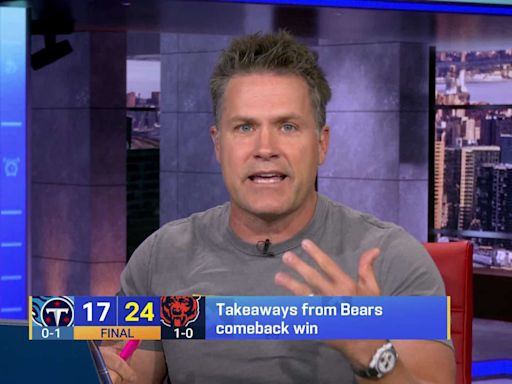 Kyle Brandt: Caleb Williams looked like 'a young Rex Grossman' vs. Titans | 'GMFB'