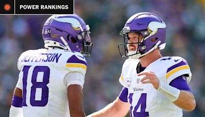 NFL Power Rankings Week 5: Believing in the Vikings and rookie check-in