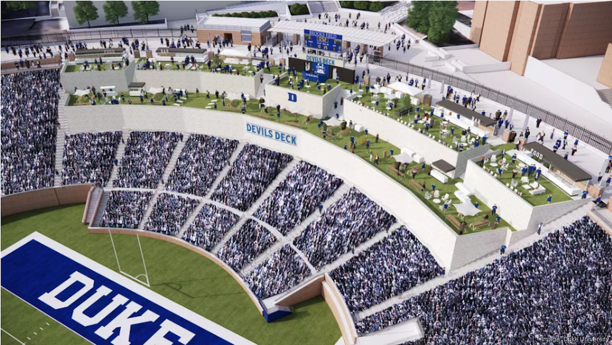 Duke reveals 'Devils Deck' at Wallace Wade Stadium - Triangle Business Journal