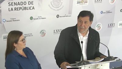 Noroña adelanta votos de la oposición para aprobar reforma al Poder Judicial en el Senado