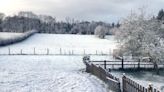 Snow falls in south-west England and Wales ahead of wet and windy weather