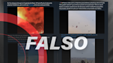 Imágenes sacadas de contexto: La desinformación sobre el ataque en Israel