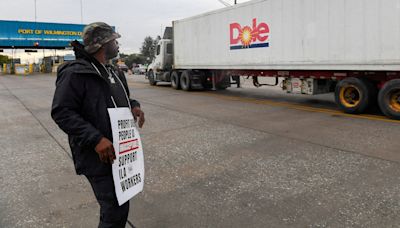 US port strike disrupts hamburger supplies, frozen seafood