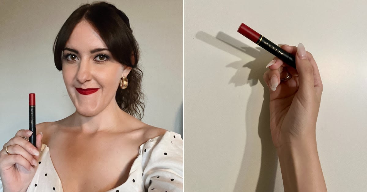 Taylor Swift's Favorite Red Lipstick Is Now a Lip Pencil, and I Tried It