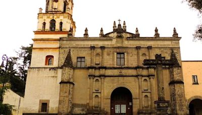 ¿Cuál es la historia de la iglesia del centro de Coyoacán, marcada por un asesinato y la aparición de la Virgen de Guadalupe?