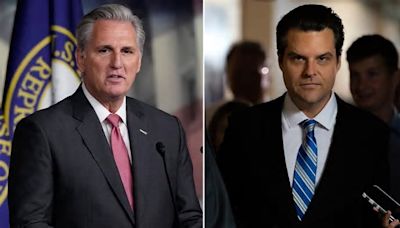 Kevin McCarthy: Matt Gaetz broke Republican majority