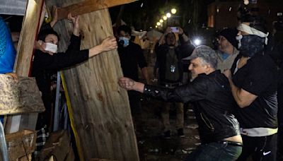 Violence erupts at UCLA as protests over Israel's war in Gaza escalate across the U.S.