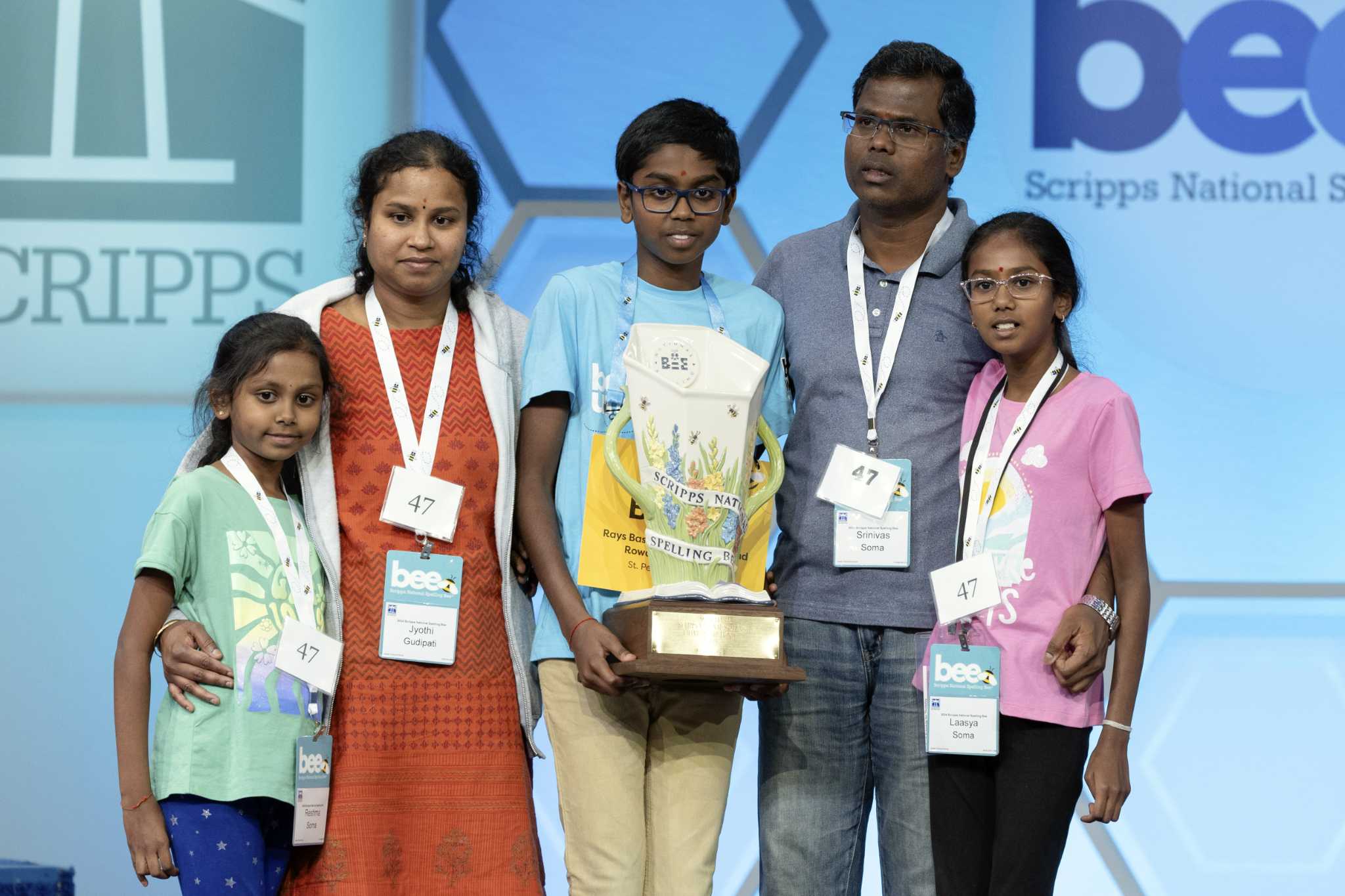 Bruhat Soma wins the National Spelling Bee after a slow night concludes with a sudden tiebreaker