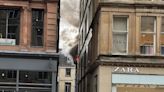 Fire crews on Glasgow Buchanan Street as blaze breaks out behind city centre shop