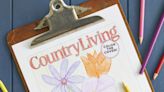 Calling All Kids: Color the Cover of Country Living!