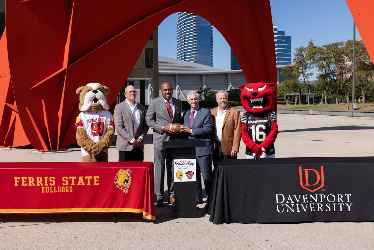 Calder City Classic: Ferris State, Davenport announce new football rivalry