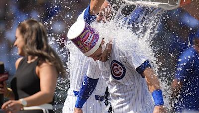 Hoerner’s bases-loaded walk in the 10th gives the Cubs a 2-1 victory over the Diamondbacks