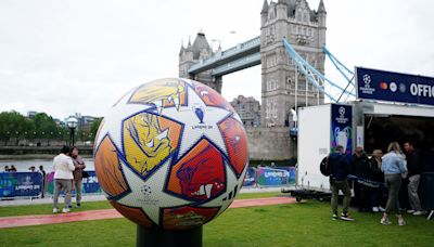 Londres y el estadio de Wembley, preparados para la gran final de Champions Real Madrid–Borussia Dortmund