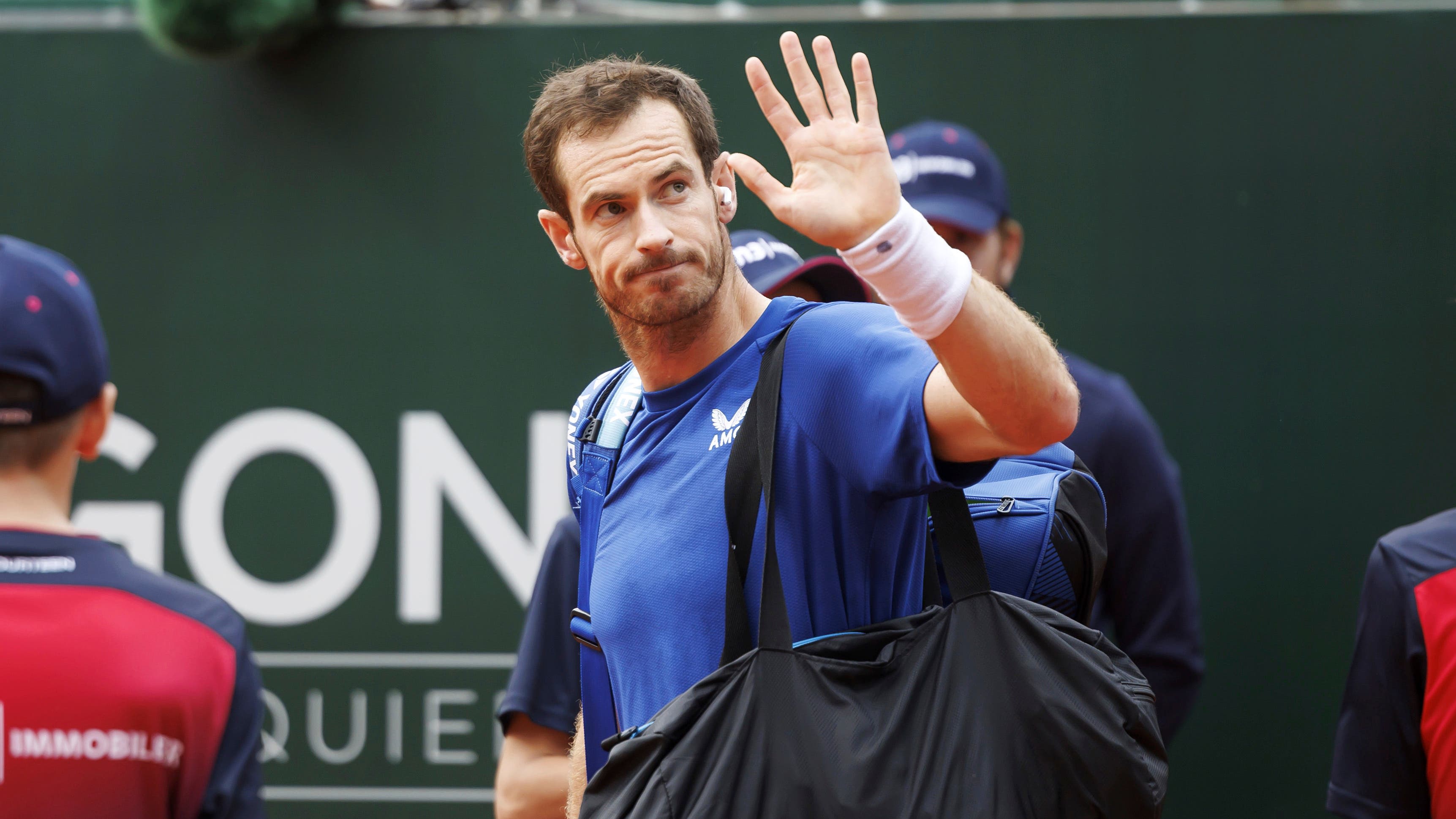 Andy Murray’s Geneva Open reprieve is brief before first-round defeat