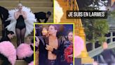 Lady Gaga's back-up dancer slips as another suffers X-rated wardrobe malfunction