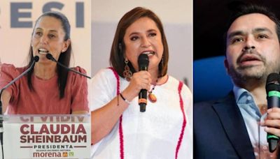 Elecciones 2024: ¿Cuándo, dónde y a qué hora son los cierres de campaña de Sheinbaum, Gálvez y Máynez?