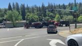 Truck catches fire on Highway 50 in Placerville