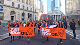 Just Stop Oil stage further marches slowing London traffic