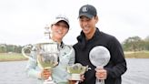 Lydia Ko wins 2022 CME Group Tour Championship, Vare Trophy and Player of the Year to complete comeback season with fiancé by her side
